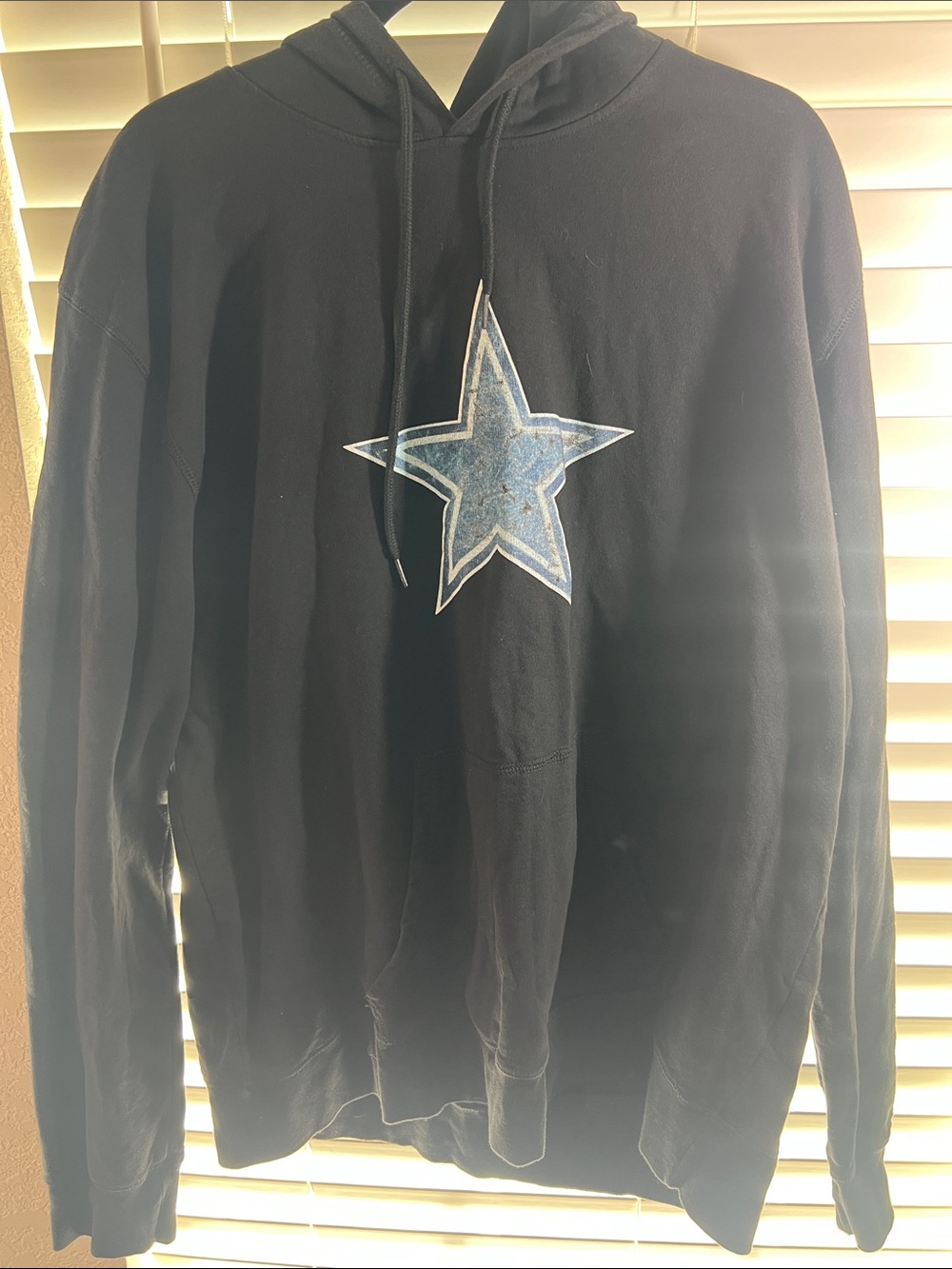 NFL Dallas cowboys with Distressed Blue Star Graphic